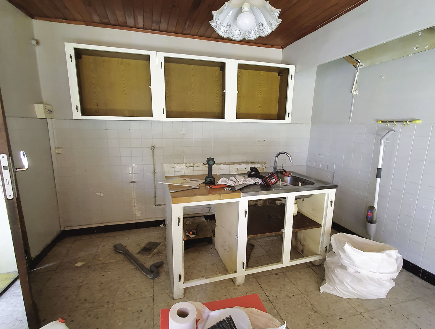Cuisine après rénovation complète d'un appartement T3