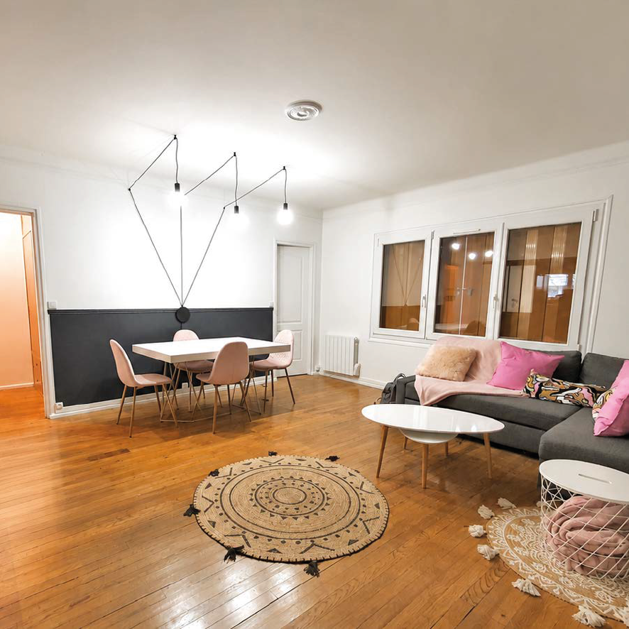 Rénovation totale d’un appartement T4 location saisonnière